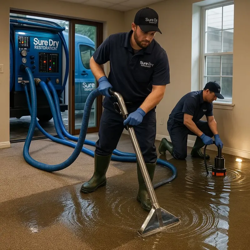 Water Extraction and Removal process in Fredericktown, MO